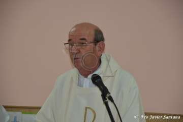  Procesión sin presencia policial en Ojos de Garza (Foto TA)